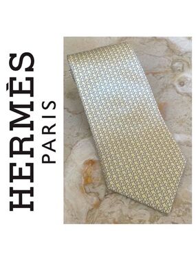 Hermes 100% Silk “H” Monogram